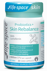 Life-Space Probiotics + Skin Rebalance 30 Hard Capsules